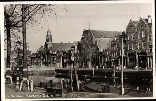 Ak Rotterdam Südholland Niederlande, Voorhaven