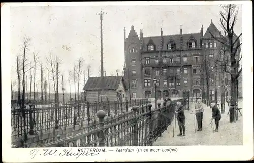 Ak Rotterdam Südholland Niederlande, Veerdam