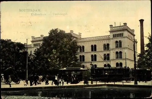 Ak Rotterdam Südholland Niederlande, Ziekenhuis, Coolsingel