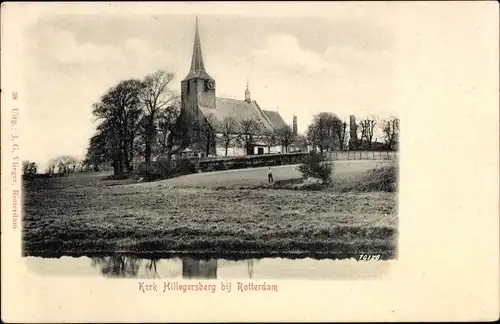 Ak Hillegersberg Südholland, Kerk