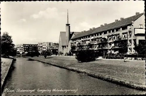 Ak Rotterdam Südholland Niederlande, Statensingel