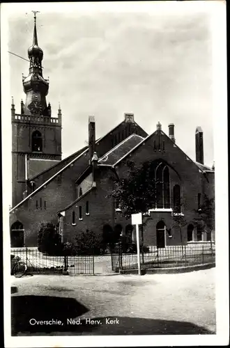 Ak Overschie Rotterdam Südholland, Ned. Herv. Kerk