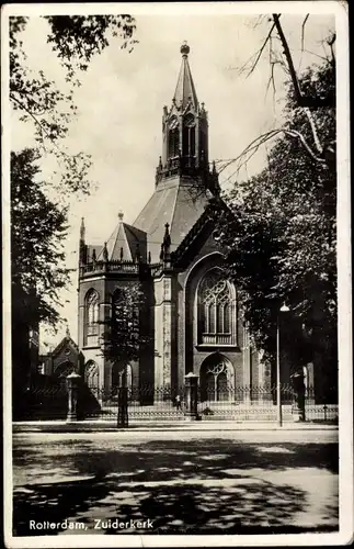 Ak Rotterdam Südholland Niederlande, Zuiderkerk