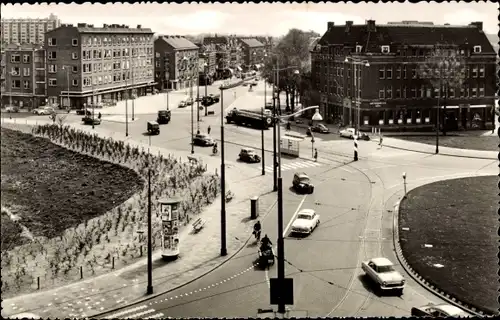 Ak Rotterdam Südholland Niederlande, Oostplein met Oostzeedijk