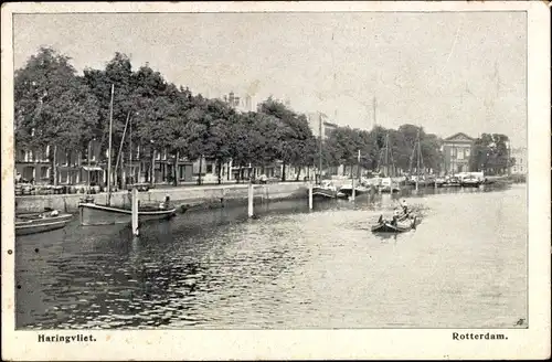 Ak Rotterdam Südholland Niederlande, Haringvliet