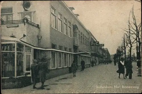 Ak Rotterdam Südholland Niederlande, Nieuwe Binnenweg