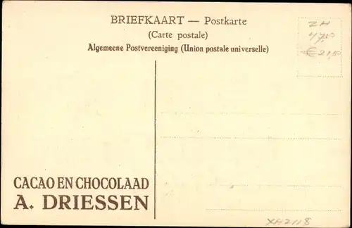 Ak Rotterdam Südholland Niederlande, Hoogstraat, Het Stadhuis, omstreeks 1694