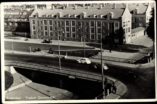 Ak Rotterdam Südholland Niederlande, Viaduct Oostzeedijk