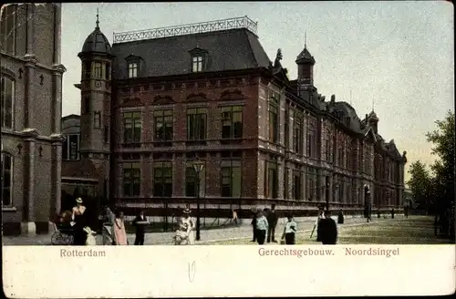 Ak Rotterdam Südholland Niederlande, Noordsingel, Gerechtsgebouw