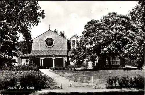 Ak Doorn Utrecht Niederlande, R. K. Kerk