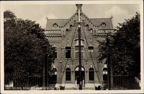 Ak Den Helder Nordholland Niederlande, Koninklijk Instituut voor de Marine