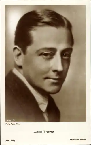 Ak Schauspieler Jack Trevor, Portrait, Ross Verlag 4153/2