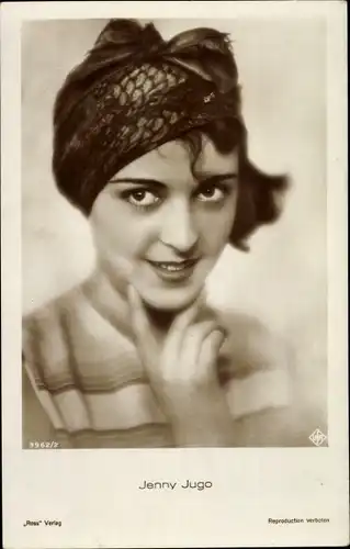 Ak Schauspielerin Jenny Jugo, Portrait, Ross Verlag 3962/2