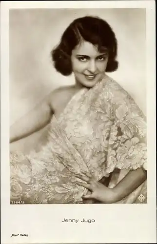 Ak Schauspielerin Jenny Jugo, Portrait, Ross Verlag 3584/2