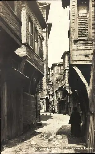 Ak Konstantinopel Istanbul Türkei, Une Rue