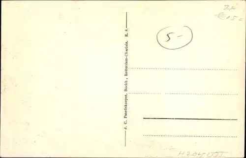 Ak Charlois Rotterdam Südholland Niederlande, Korenbloemstraat
