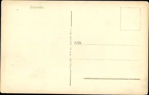 Ak Niederlande, Oliemolen, Ölmühle