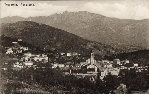 Ak Tesserete Capriasca Kanton Tessin, Gesamtansicht