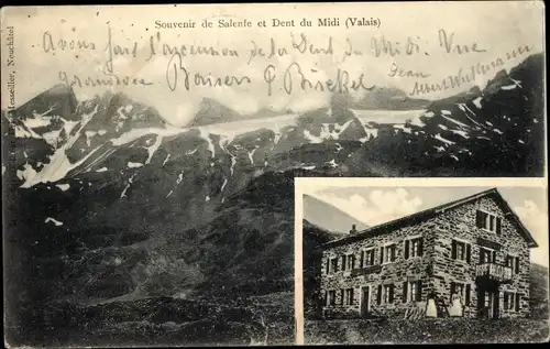 Ak Evionnaz Kanton Wallis, Salanfe et Dent du Midi