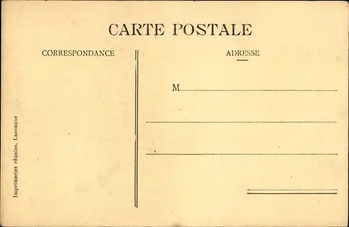 Ak Lausanne Kanton Waadt, Société générale Alsacienne de Banque