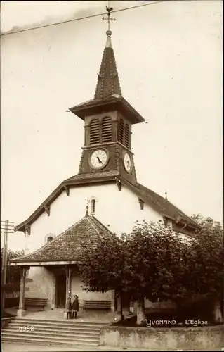 Ak Yvonand Kanton Waadt, L'Eglise