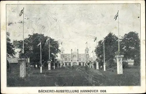 Ak Hannover in Niedersachsen, Bäckerei Ausstellung 1908