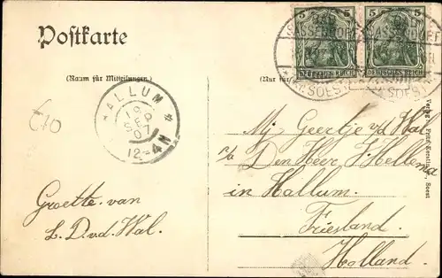 Passepartout Ak Soest in Westfalen, Partie am Jacobitor