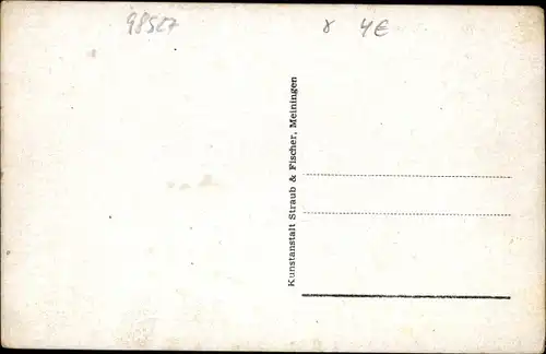 Ak Suhl in Thüringen, Straßenpartie