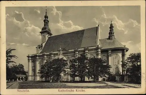 Ak Neuzelle in Brandenburg, Katholische Kirche