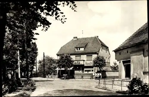 Ak Wünsdorf Zossen, Dorfpartie, Café und Konditorei
