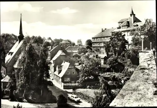 Ak Löbau in der Oberlausitz Sachsen, Ortsansicht