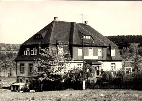 Ak Neudorf Sehmatal im Erzgebirge, HO Hotel Vierenstraße