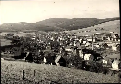Ak Neudorf Sehmatal im Erzgebirge, Panorama