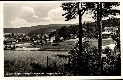 Ak Herrndorf Hetzdorf Halsbrücke Mittelsachsen, Bergschlösschen