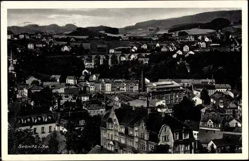 Ak Sebnitz Sächsische Schweiz, Teilansicht