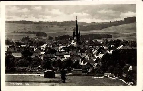 Ak Neustadt in Sachsen, Panorama