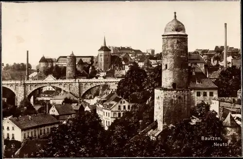 Ak Bautzen in der Oberlausitz, Neutor