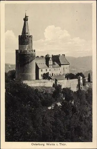 Ak Weida in Thüringen, Osterburg