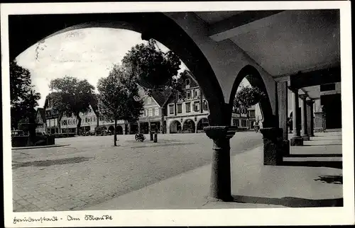 Ak Freudenstadt im Nordschwarzwald, Am Markt