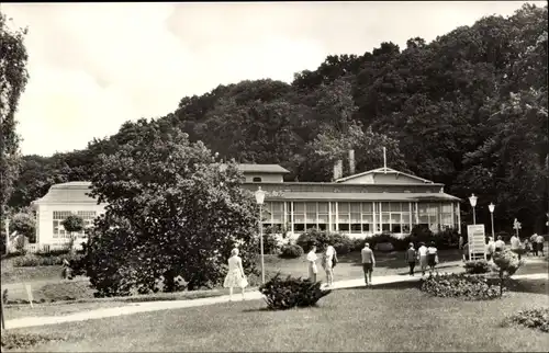 Ak Ostseebad Göhren auf Rügen, HO-Strandcafe