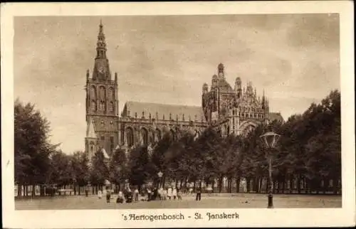 Ak 's Hertogenbosch Nordbrabant Niederlande, St. Janskerk