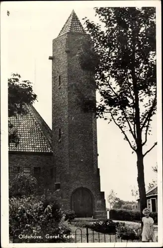 Ak Oldehove Groningen, Geref. Kerk