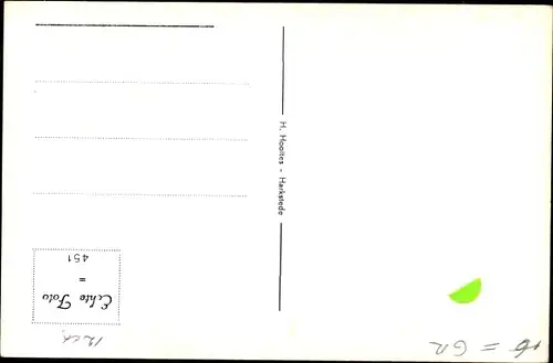 Ak Harkstede Groningen, Herv. Kerk