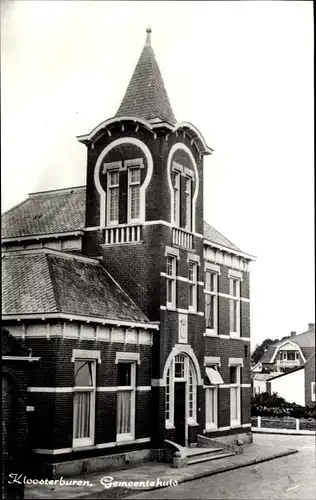 Ak Kloosterburen Groningen Niederlande, Gemeentehuis