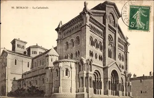 Ak Monaco, La Cathedrale