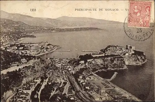 Ak Monaco, Vue generale de la Principaute