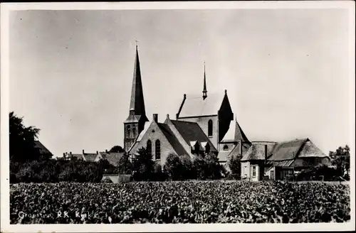 Ak Groessen Gelderland, R. K. Kerk