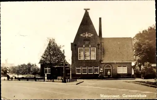 Ak Westervoort Gelderland, Gemeentehuis