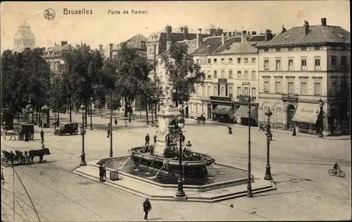 Ak Bruxelles Brüssel, Porte de Namur