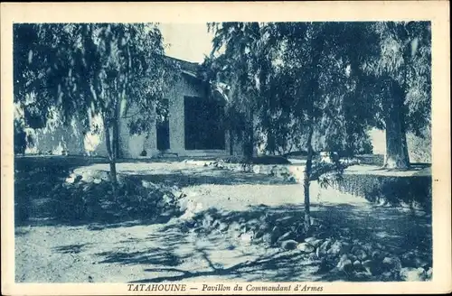 Ak Foum Tatahouine Tataouine Tunesien, Pavillon du Commandant d'Armes